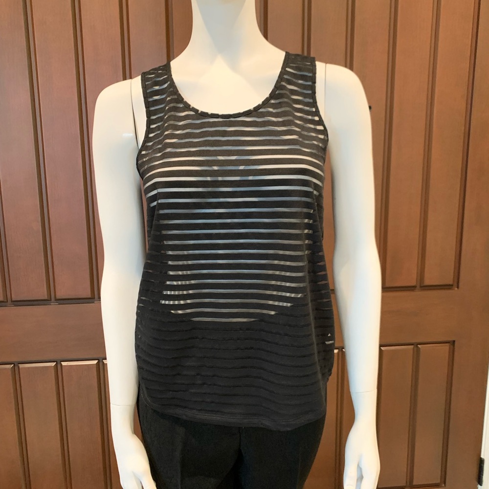 Sam Edelman sheer stripe tank